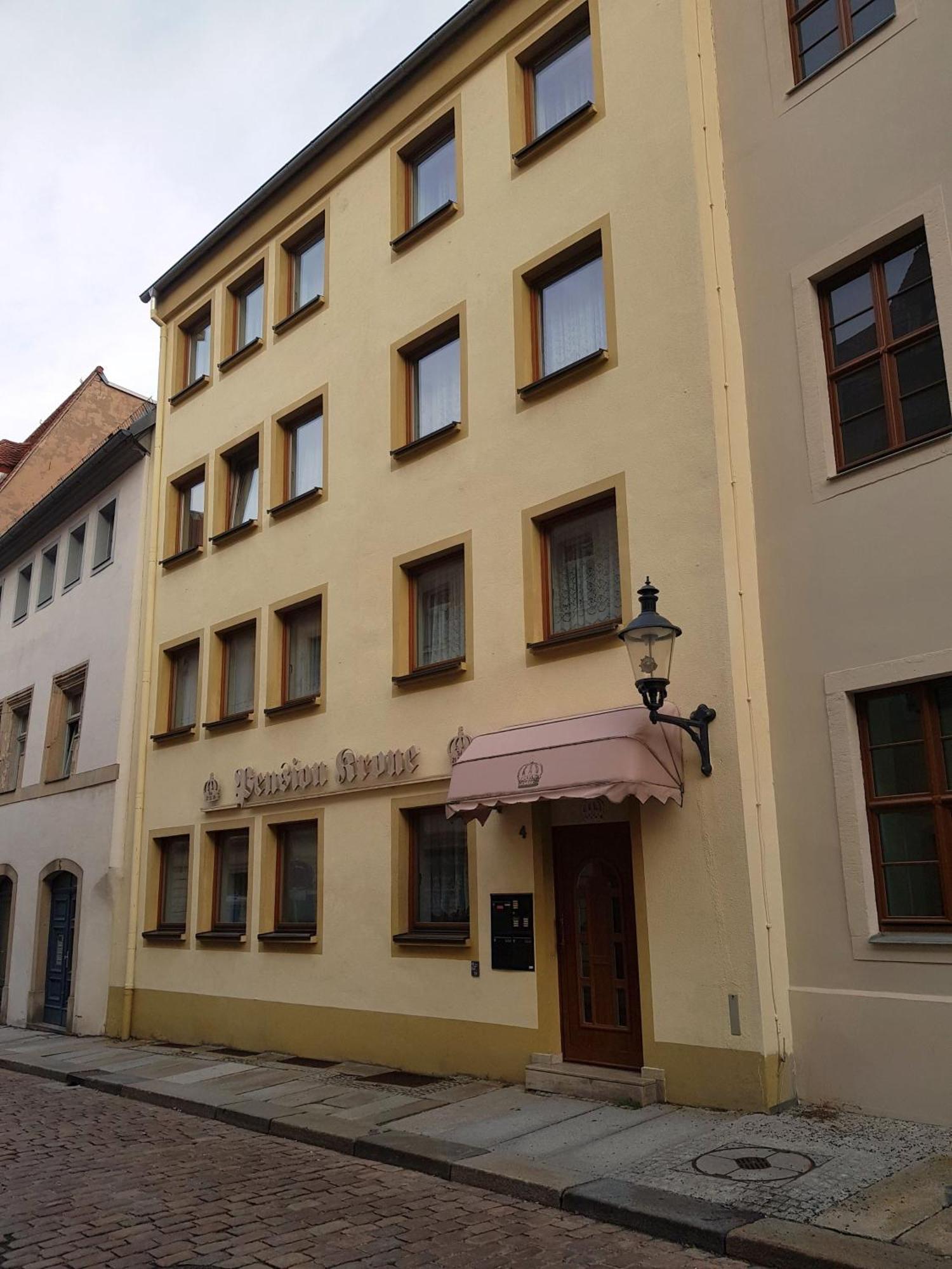 Pension Krone Freiberg Buitenkant foto